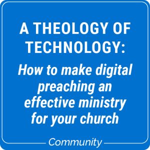 A Theology of Technology